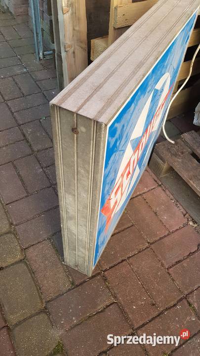 Baner Potykacz Reklama Podświetlana aluminium