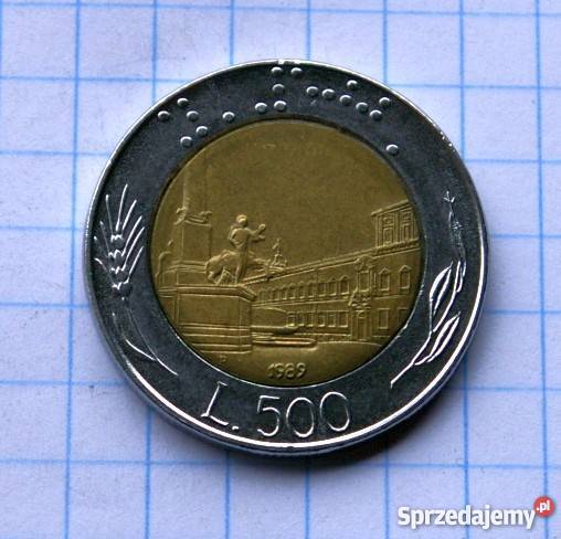 500 LIRÓW 1989 WŁOCHY Parczew