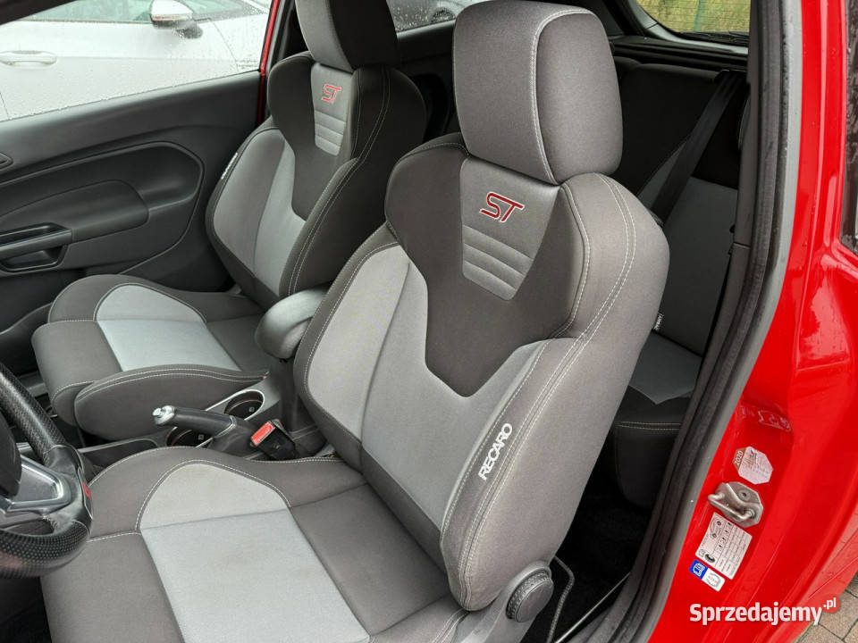 Ford Fiesta 16 ST 182 fotele Recaro z Niemiec garażowany Fiesta Motoryzacja śląskie