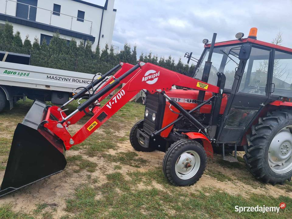 3 Ładowacz czołowy Agrosped V700 URSUS ZETOR MF Wałbrzych