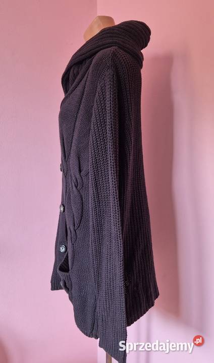 Sweter damski czarny XL Rozmiar 42(XL) Brzesko