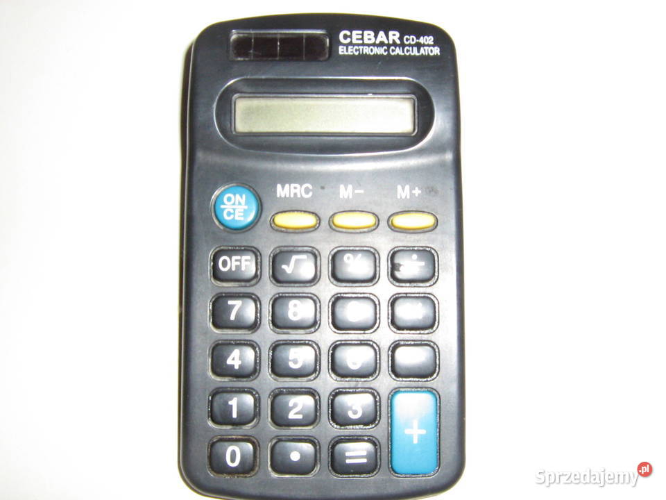 Kalkulator CEBAR CD 402 Głuchołazy