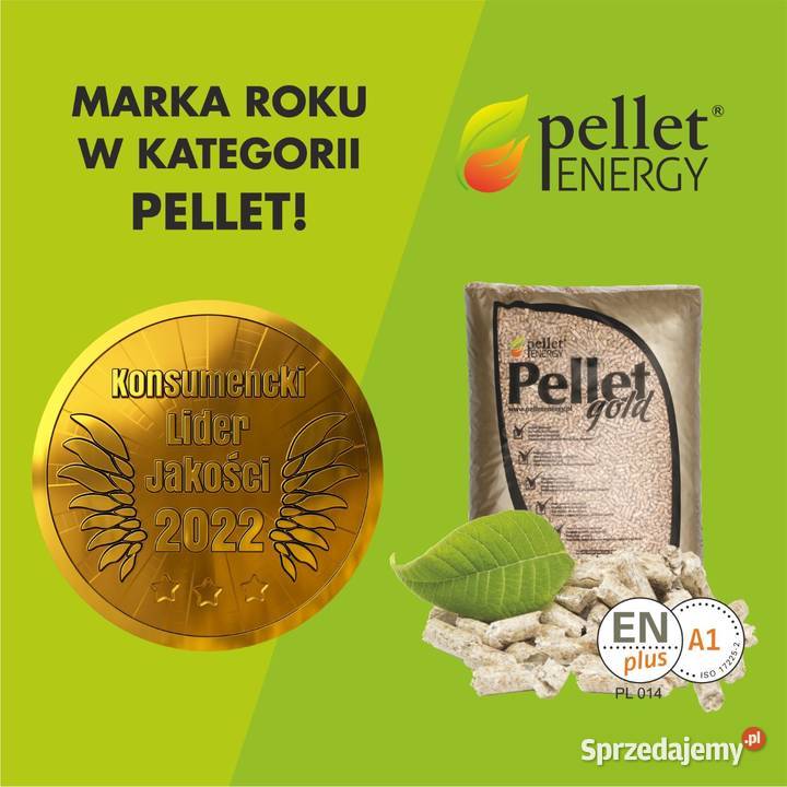 Pellet drzewny Energy Gold ENplus A1 - Polmark Wrocław/Psary