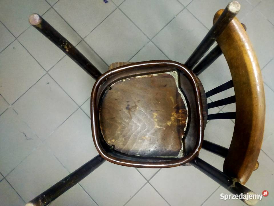 2 sztuki drewnianych krzesał z PRL Kraków