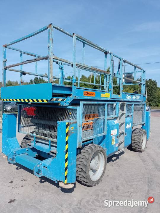 SprzedamWynajmę podnośnik Genie GS4390 2006 Rok produkcji 2006 kujawsko-pomorskie Bydgoszcz sprzedam