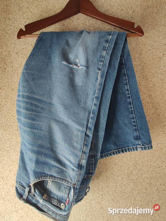 XL spodnie męskie szerokie dżinsy robocze świętokrzyskie