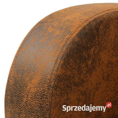 vidaXL Fotel brązowy sztuczna skóra mazowieckie