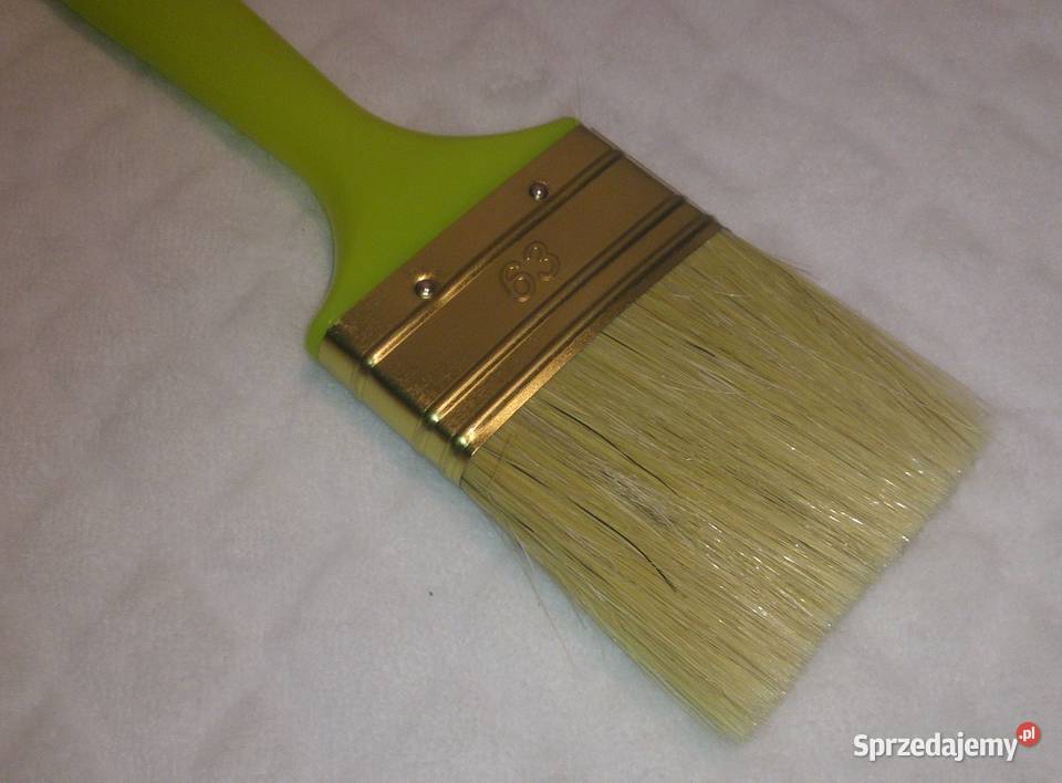 Pędzel angielski 63mm plastikowy trzonek śląskie Czeladź