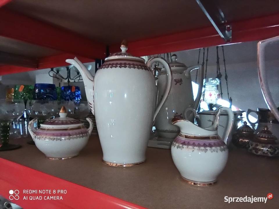 Dzbanek do kawy mlecznik i cukiernica Ovid JC z Gdańsk