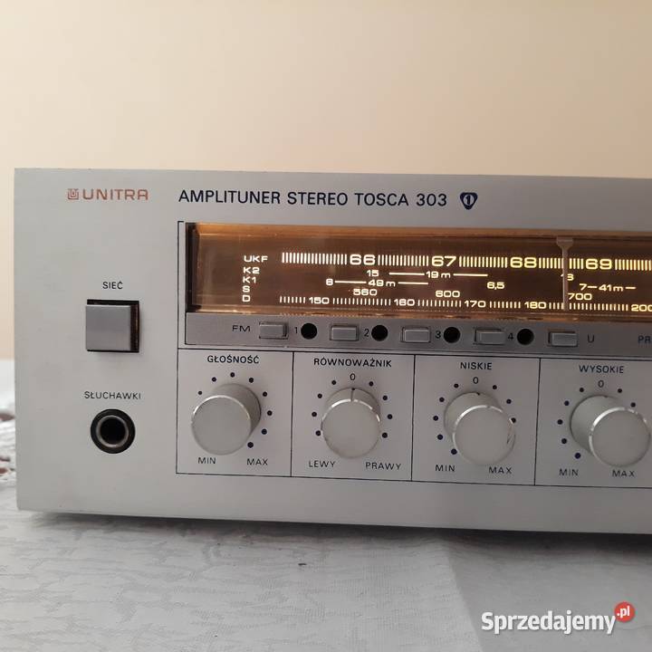 Ampituner stereo Tosca 303 Unitra Diora Wrocław