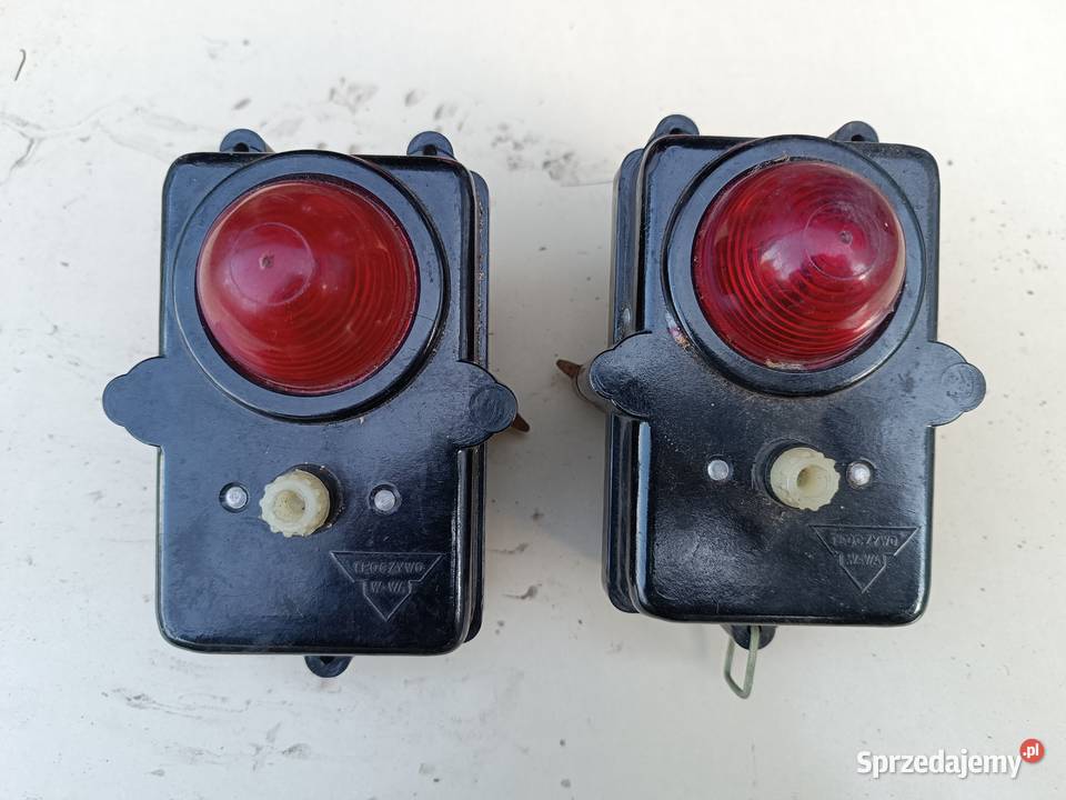 Latarka sygnalizacyjna stara PRL kolejowa do Jasło