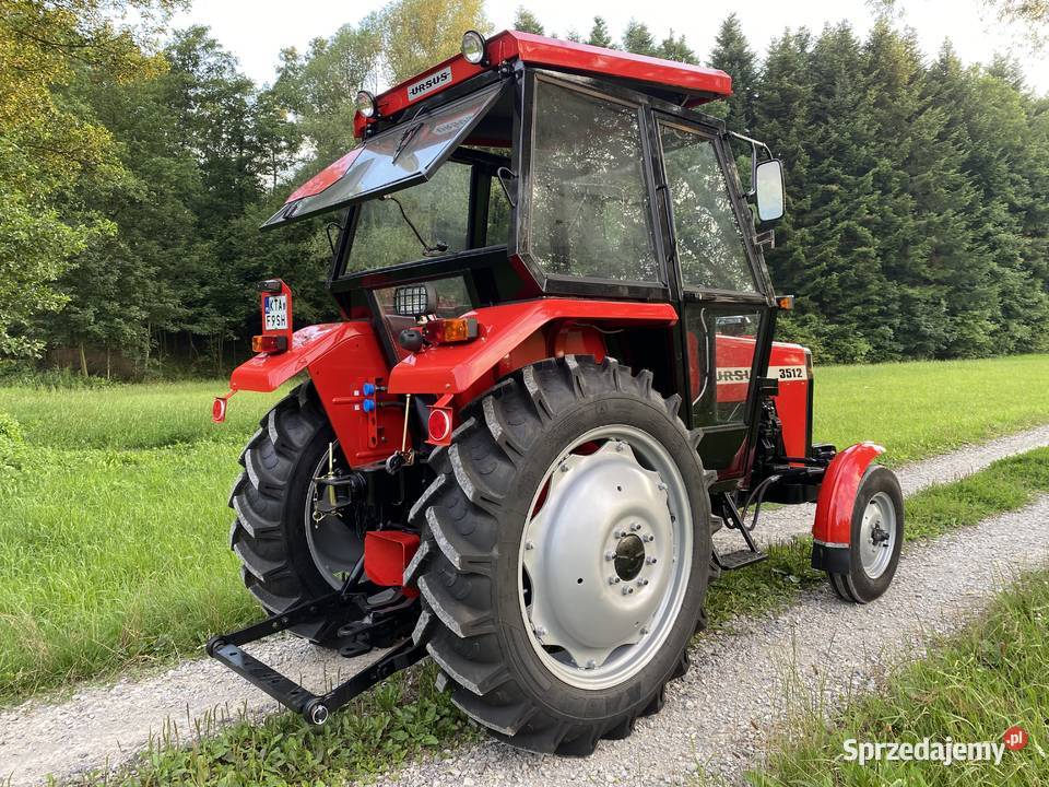 Ursus 3512 1997 wspomaganie stan idealny filmik Pilzno
