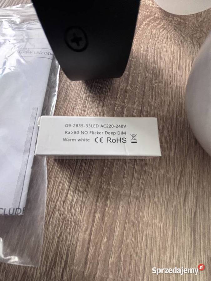 Aromas Lampa ścienna kinkiet marmur czarny metal sprzedam