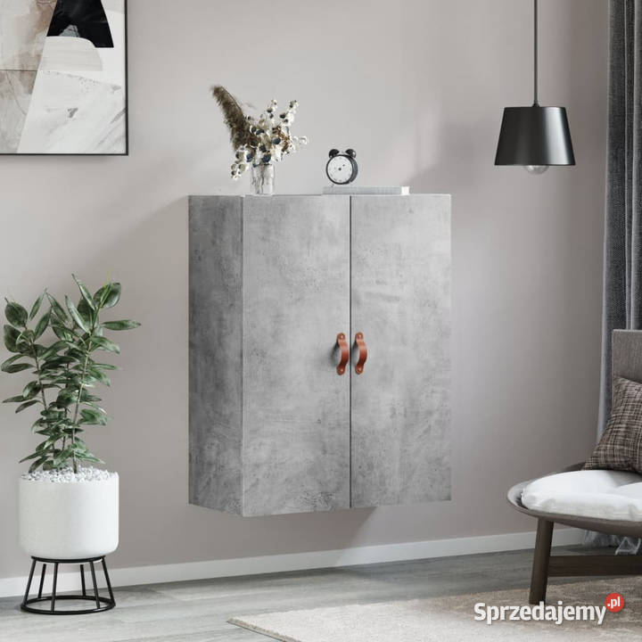 Szafka wisząca szarość betonu 695x34x90 WM828400 Warszawa sprzedam