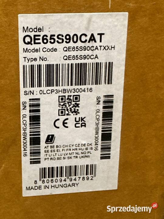 Telewizor Samsung 65 uszkodzony TV i Video