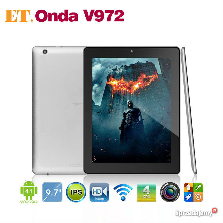Tablet Onda v972 Quad Core Łódź sprzedam