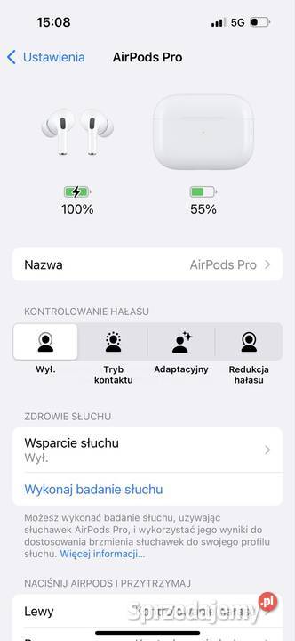 AirPods Pro ANC Warszawa sprzedam