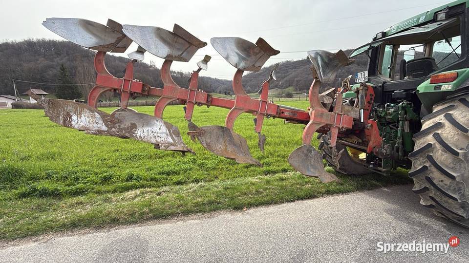 Pług obrotowy 4 skibowy Gregorie besson Września