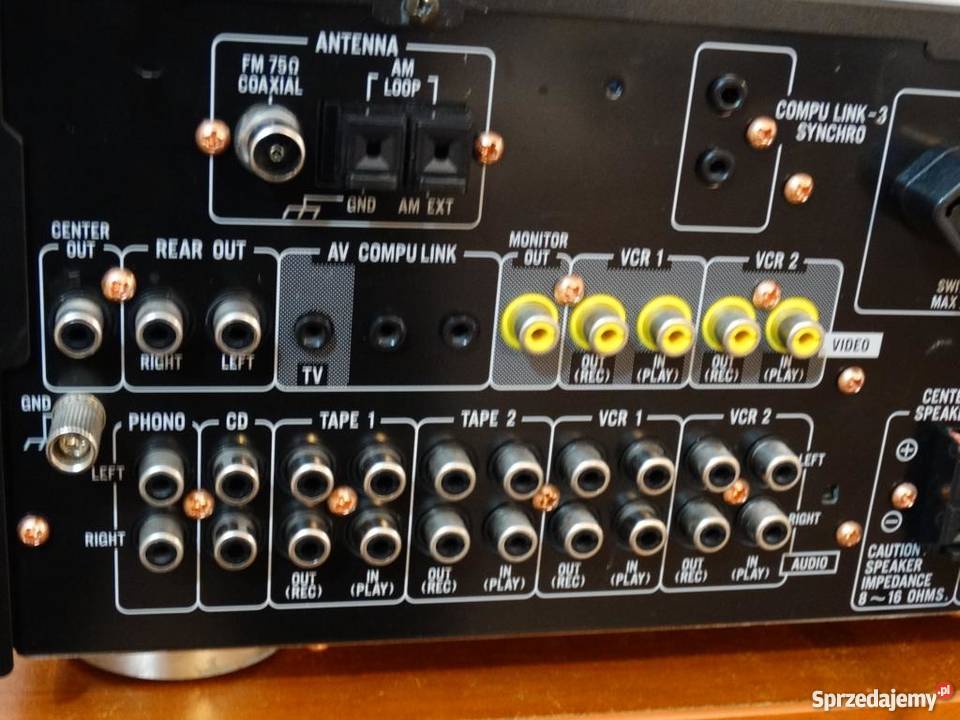 Amplituner JVC RX808V z korektorem mocny 330 wat Jasło sprzedam