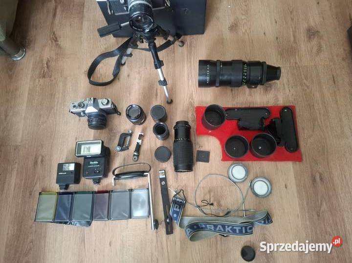 Zestaw maxi 2 aparatów practica Kraków sprzedam