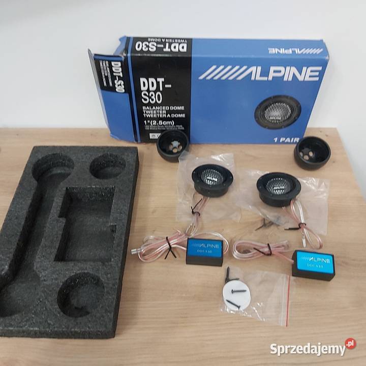 Głośniki wysokotonowe alpine tweetery car audio Bydgoszcz