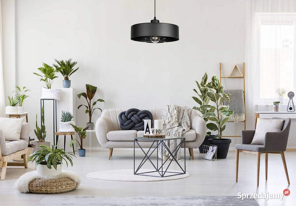 LAMPA WISZĄCA SUFITOWA ŻYRANDOL PLAFON LOFT Oświetlenie Choroszcz
