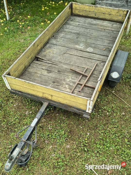 przyczepka lekka 100x200 z papierami opłacona śląskie Truskolasy