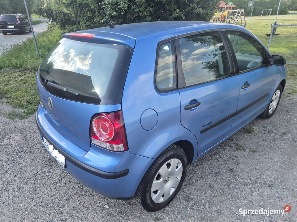 Volkswagen Polo 2008 Wersja UNITED12 12V5 dolnośląskie