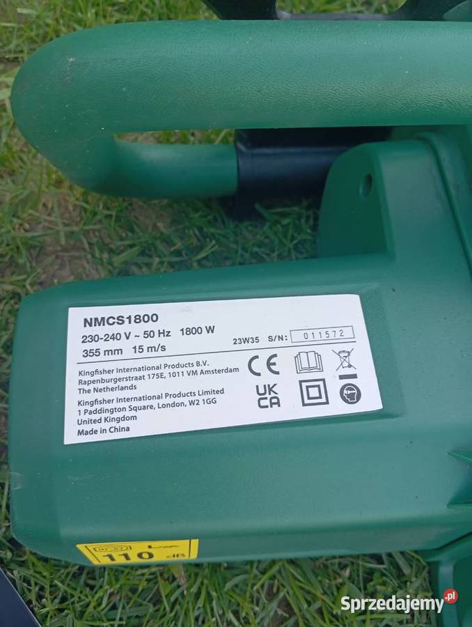 Pilarka łańcuchowa elektryczna NMSC1800 35 Czmoń sprzedam