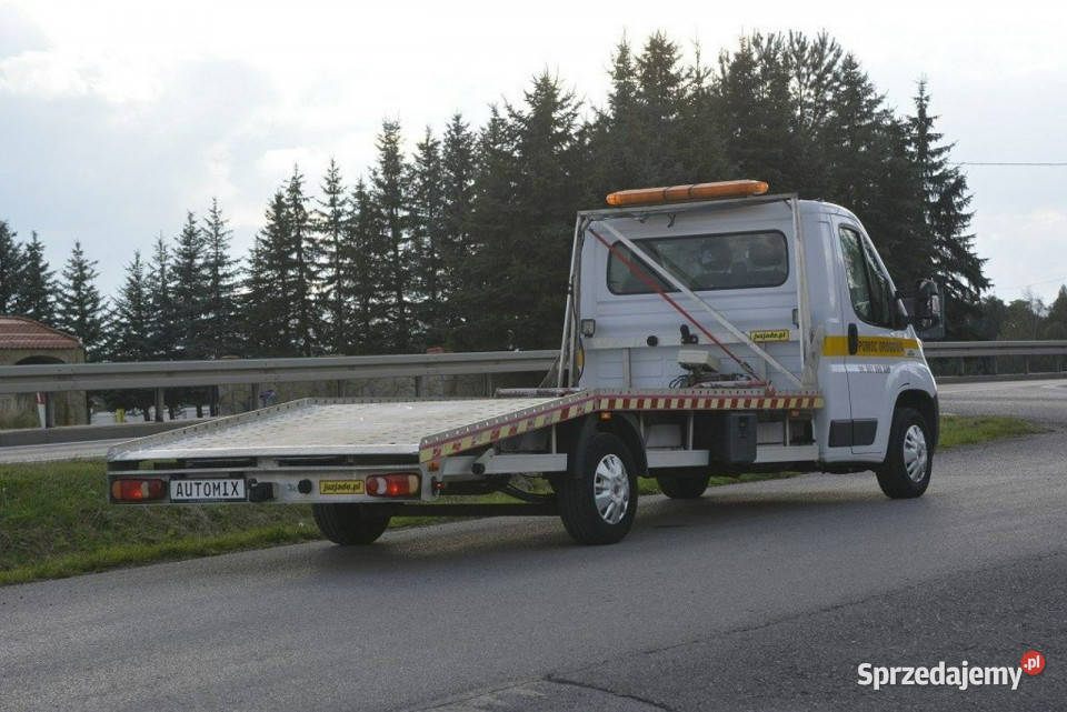Fiat Ducato 23 JTD autolaweta do 35t pomoc welurowa tapicerka Sędziszów Małopolski