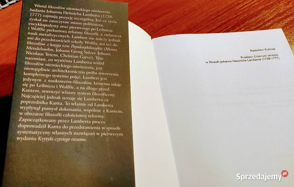 Problem Criterium veritatis w filozofii Johanna Gdańsk