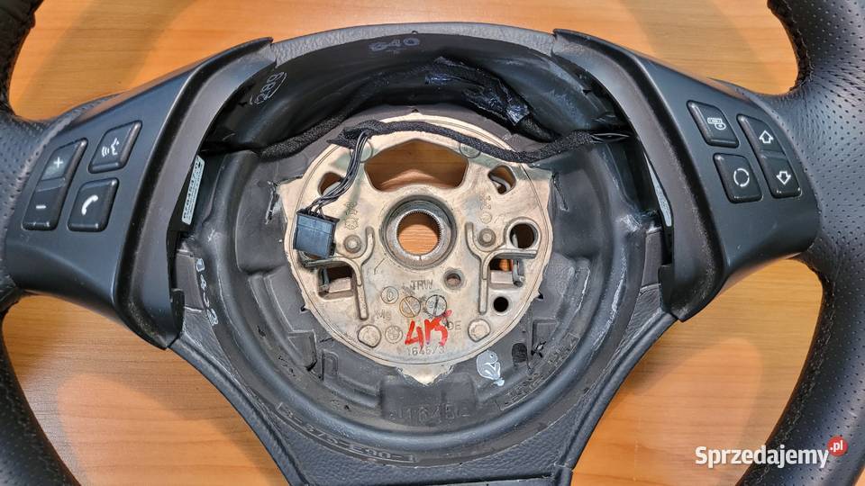 Kierownica BMW E46 skórzna multi Siedlec