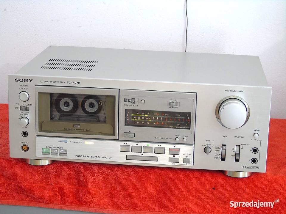 Magnetofon Sony TCK77R sprawny Vintage DOSTAWA