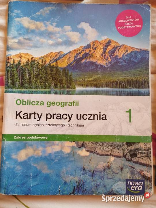 Oblicza geografii 1 sprzedam