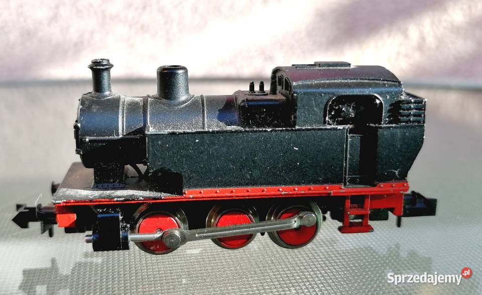 Kolejka lokomotywa skala N