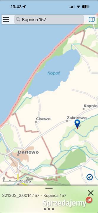 Działka w pobliżu morza rolna zachodniopomorskie Darłowo