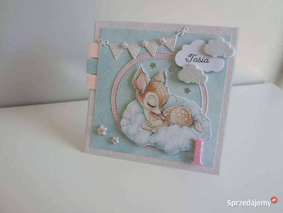 Personalizowana kartka ręcznie robiona na Łódź
