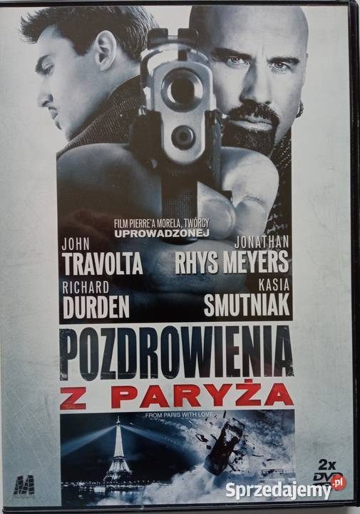 Pozdrowienia z Paryża 2DVD John Travolta Kasia DVD łódzkie