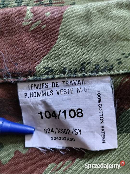 Bluza M64 Lizzard Francja Biała Podlaska
