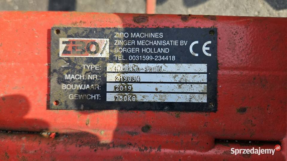 Brona łopatkowa szpadelkowa agregat talerzowa 3m Agregaty Brodnica