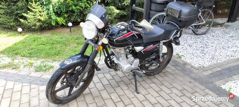 Ładny Motor motocykl Router RM 125 na kategorię benzyna Wałdowo Szlacheckie sprzedam