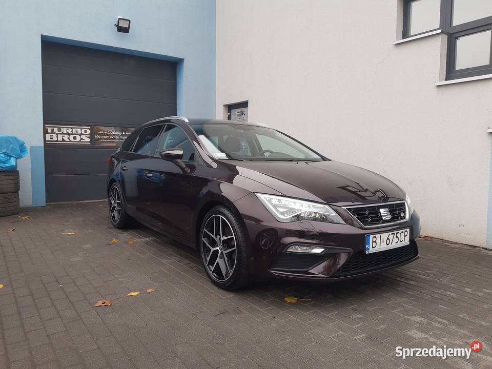 Seat Leon FR 15 TSI 150 2019 NISKI przebieg podlaskie