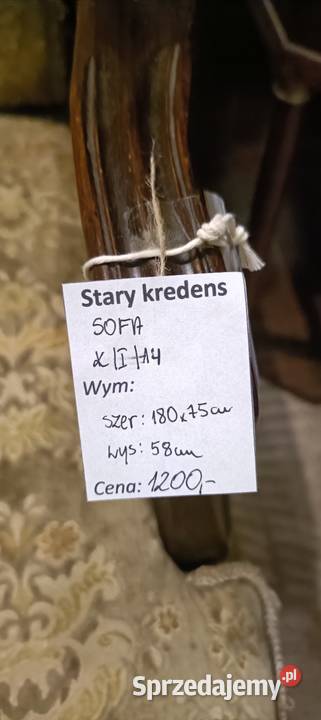sofa ślicznie zdobiona Bielsko-Biała
