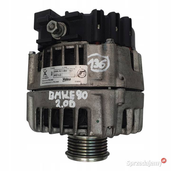 ALTERNATOR BMW E60 E61 E87 E90 E91 20 D Valeo lubelskie Chełm