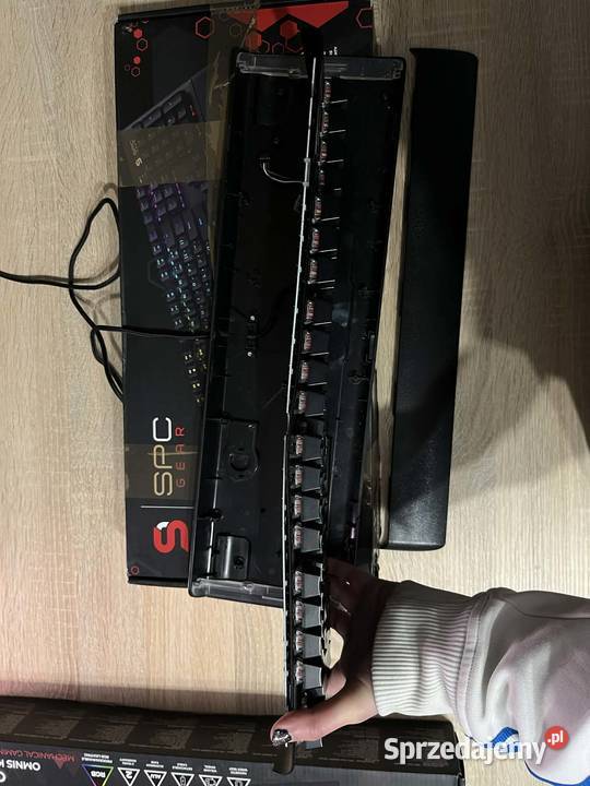 2x SPC Gear GK650K GK550 RED do naprawy na Kłodawa sprzedam