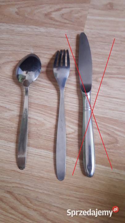 007Sztućce z PRLsygnowane Sztućce