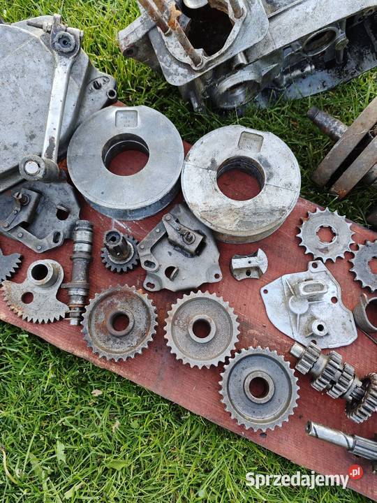 Silnik Jawa 350 TS Części Skrzynia Biegów Kosz