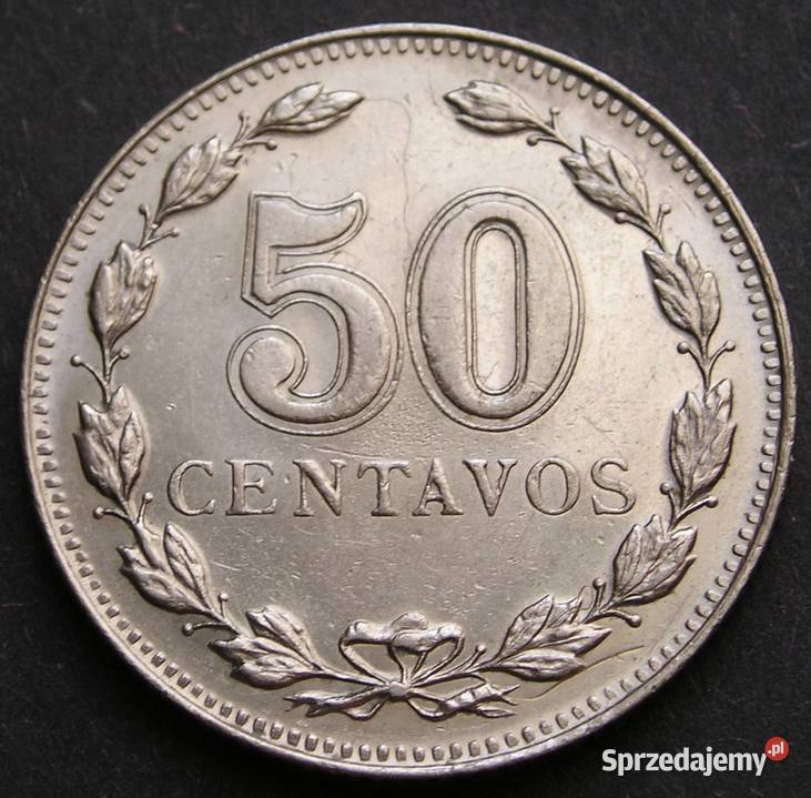 Argentyna 50 centavos 1941 Łódź
