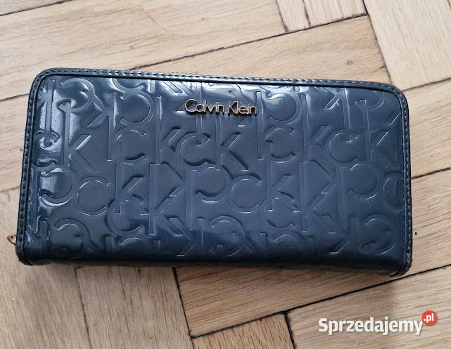 Calvin Klein portfel skóra ekologiczna czarny Olsztyn