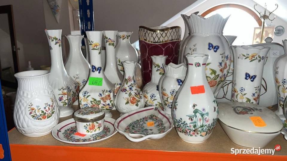 Wazon Aynsley Cottage Garden i Little Sweetheart Gdańsk sprzedam